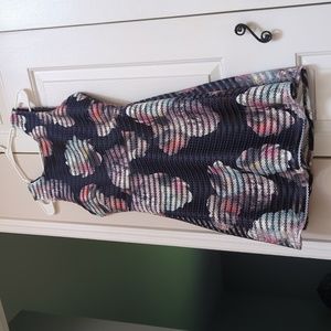 AX Paris Dress Size 6 Navy Floral Print
